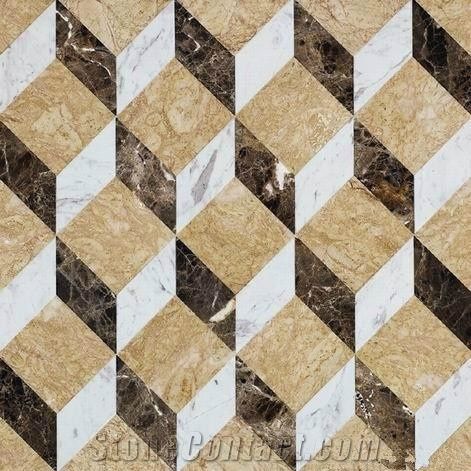 Marble Mosaic Ceramic Floor Tiles