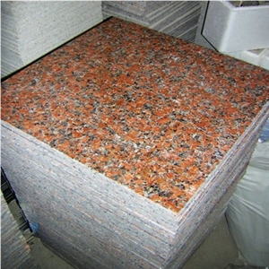 China Red Granite Maple Red G562 Slabs & Tiles