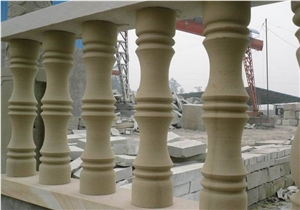 Exquisite White Outside Decorative Stone Balustrade and Railings