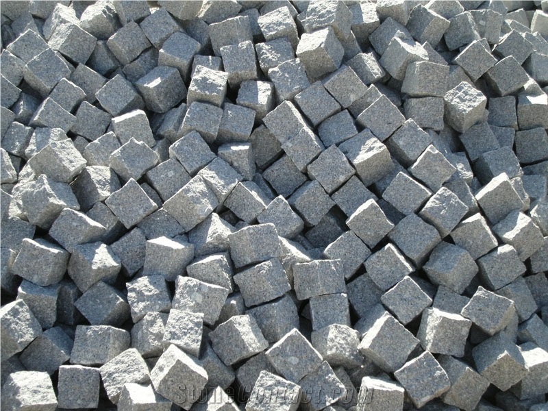 G341 Cobbles, G341 Cubes, G341 Curbs Directly from Quarry
