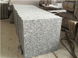 G439 White Flower Chinese Granite Tile, Slab