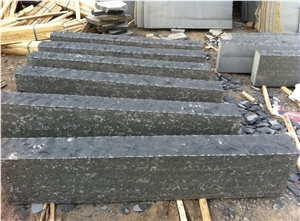 Hot Sall Black Basalt Paving Kerbstones, Cheap Black Granite Curbs
