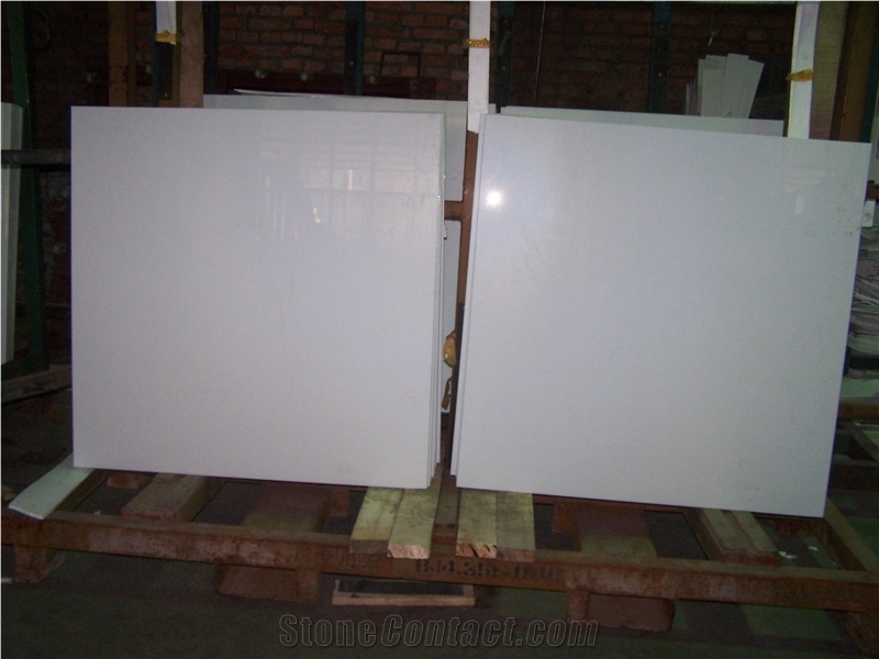 Hot Sell China Crystal White Marble Flooring Tiles and Slabs, China White Marble