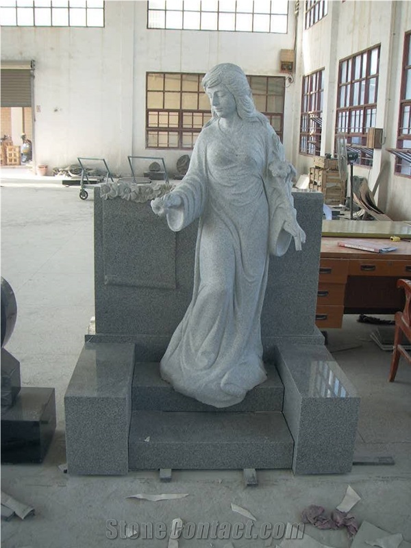 Man Made Nature Stone Sculpture, Hand Made Statue, Danba White Marble Statues