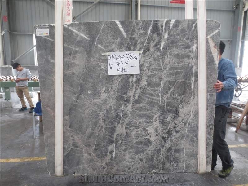 Ally Grey Marble Tiles and Slabs