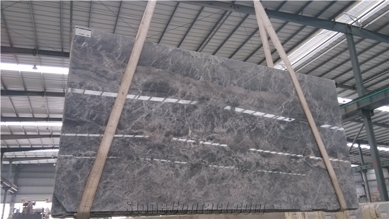 Ally Grey Marble Tiles and Slabs