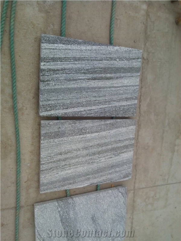 Teak Wood Grain Granite Tiles and Slabs