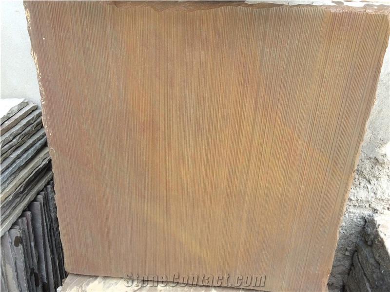 Multi Brown Sandstone Slabs & Tiles, Rajpura Brown Sandstone Tiles