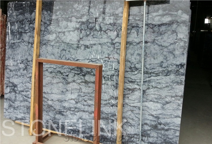 New Italy Grey Marble Slabs from China - StoneContact.com