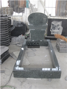 Beida Qing Granite Tombstone & Monument,Memorials,Gravestone & Headstone, Beida Green Granite Gravestone