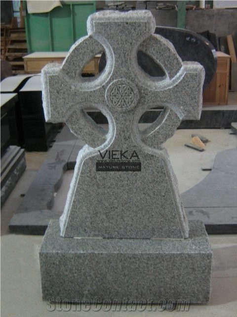 G623 Grey Granite Tombstone & Monument,Memorials,Gravestone & Cross Headstone