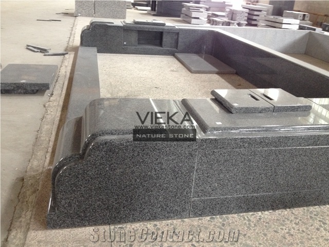 G654 Granite Tombstone & China Impala Monument,China Black Granite Gravestone & Headstone for Janpanese & Korean Market
