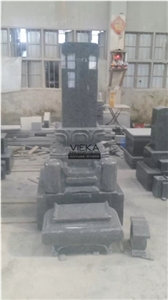 G654 Granite Tombstone & China Impala Monument,China Black Granite Gravestone & Headstone for Janpanese & Korean Market