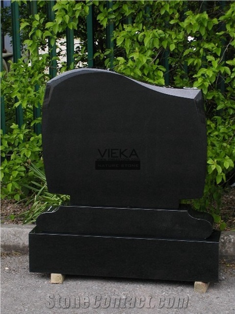 Shanxi Black Granite Tombstone & Monument,Memorials,Gravestone & Headstone
