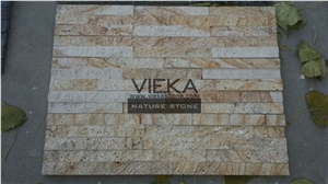 Slate Culture Stone Panel,Wall Panel,Ledge Stone,Veneer,Stacked Stone for Wall Cladding 60x15cm Retangle