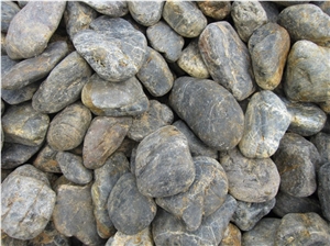 Flat River Stone Pebble Stone for Driveways Walkway