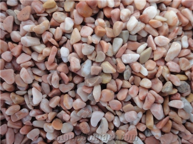 Polished Cobble Stone Landscaping Pebbles