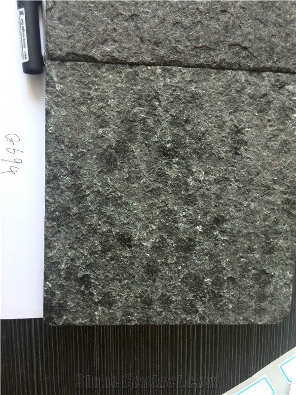 Black Green Granite Hebei G694 Slabs and Tiles