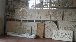 Hand Carving Limestone Sandstone Marble