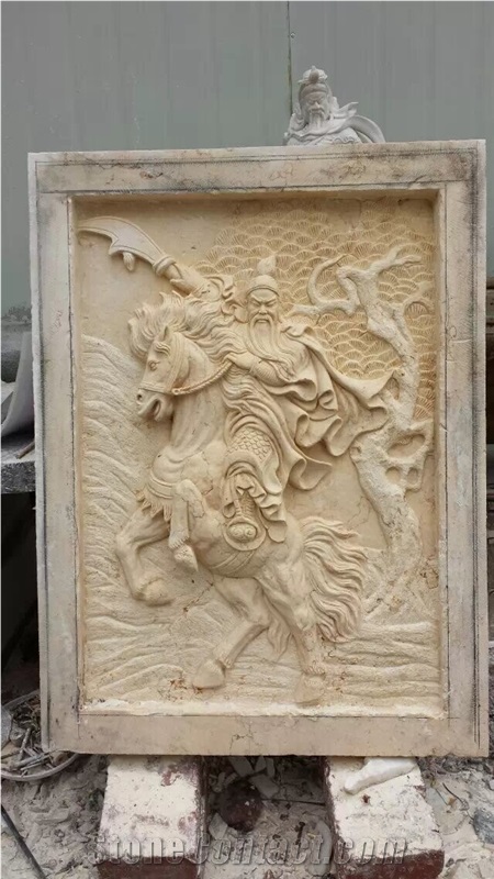 Sandstone Relief,Marble Flower Relief