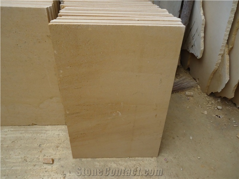Good Quality Sandstone Matt Finish Tiles & Blocks