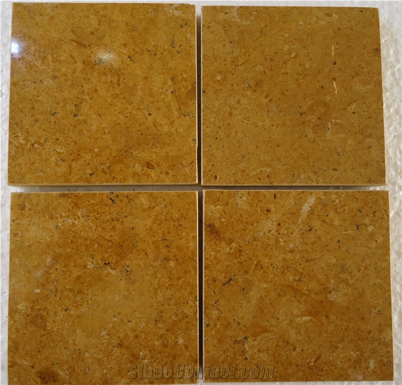 Indus Gold Marble Tiles for Kitchen Counter Tops, Pakistan Yellow Marble