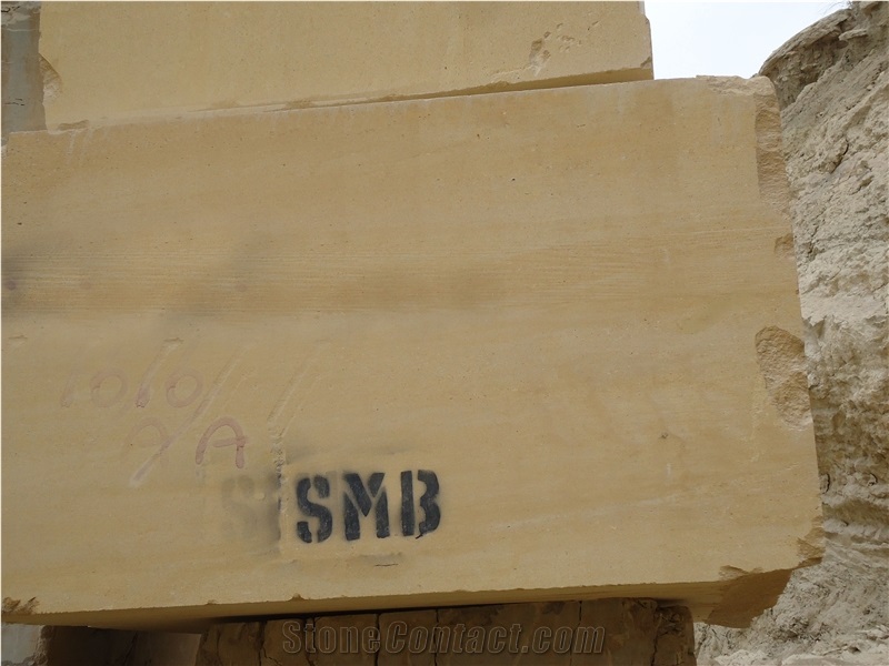 Mango Raw Sandstone Blocks at Low Rates - Smb Pakistan, Yellow Sandstone