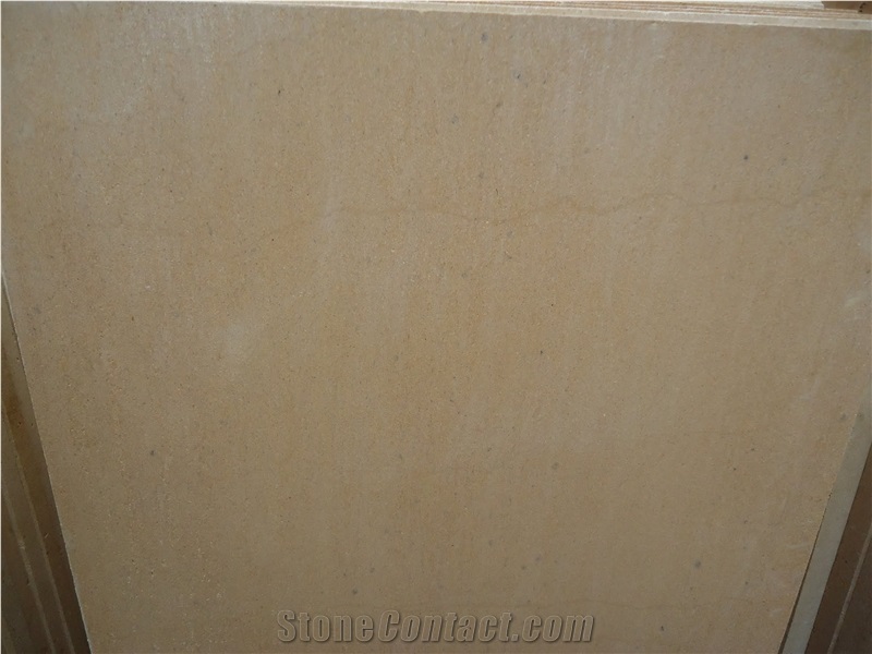 Sandstone Mango Matt Finished Tiles & Slabs 30x90, Yellow Pakistan Sandstone Wall Tiles, Wall Covering
