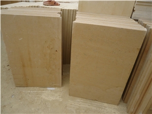 Sandstone Mango Matt Finished Tiles & Slabs 30x90, Yellow Pakistan Sandstone Wall Tiles, Wall Covering
