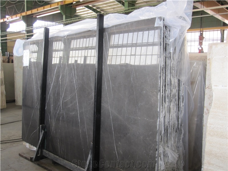 Pietra Grey Marble Polished Slabs