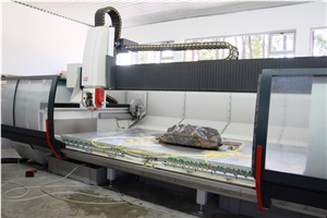 Intermac Cnc 5-Axsis Master 45 Plus Work Center from 2011.