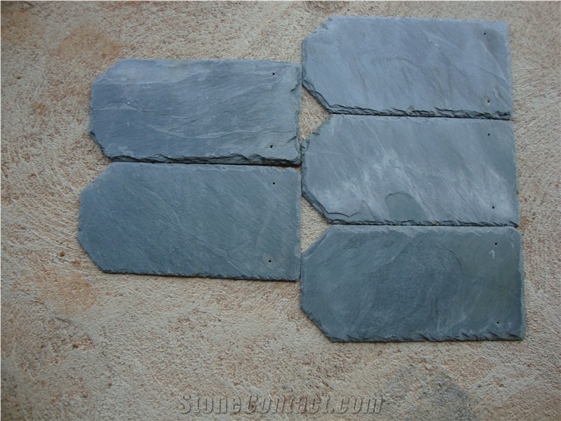 Fargo Multi-Color Roof Tiles Chinese Cheap Roofing Coating Rusty Slate Square Roof Covering Natural Stone Tile Roof, Jiangxi Multicolor Slate Roof Covering