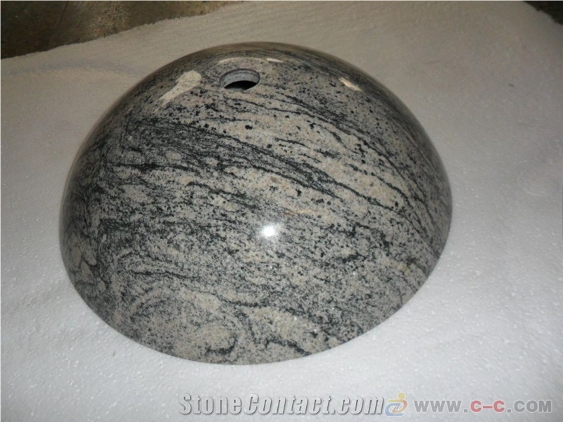 Fargo Wash Basins Granite Bathroom Sinks China Juparana Wash Bowls/Vessel Sinks Kitchen Sinks Polished Basins