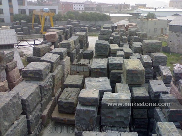 Polished Shanxi Black Granite Tombstone & Monument