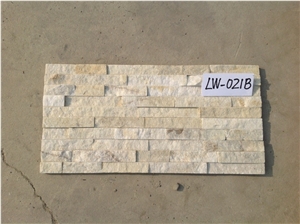 Lw-022, White Quartzite Cultured Stone