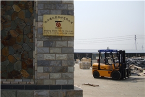 Black Slate Flexible Stone Veneer, Chinese Natural Ledge Stone