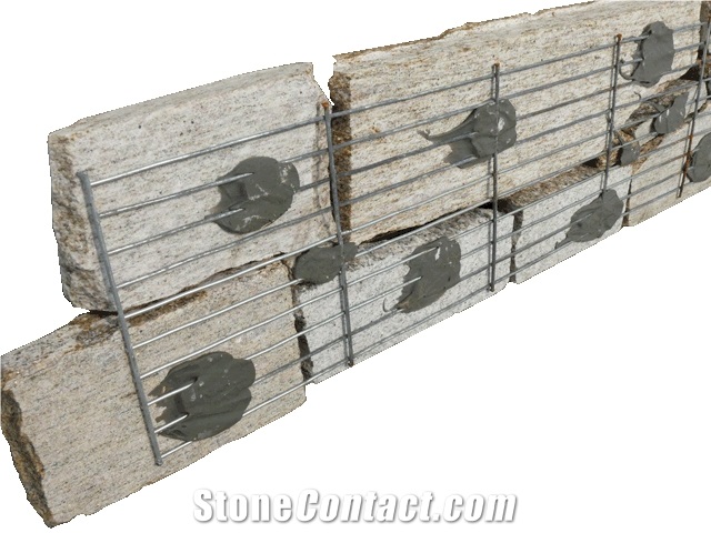 Cement Cultured Stone Wall Panel, Rust Ledge Stone Panel