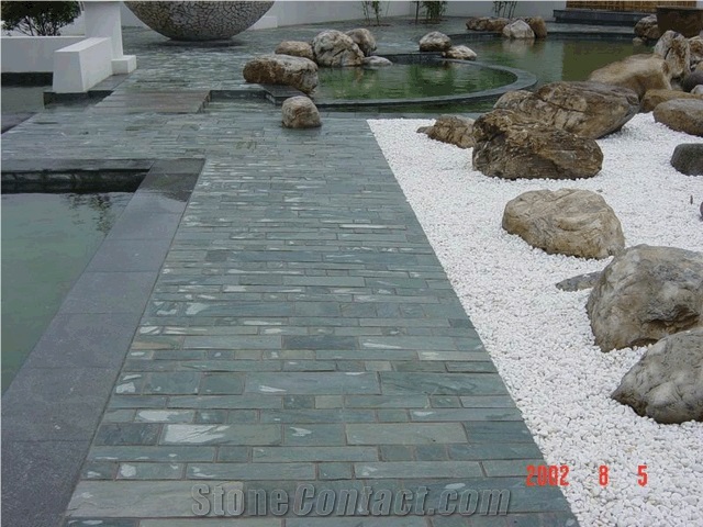 China Grey Flooring Slate Tiles