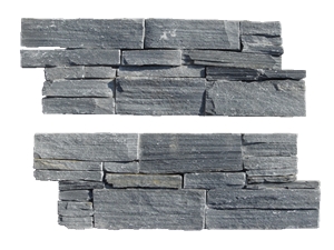 Dark Grey Cement Culture Stone, Slate Ledge Stone, Cultured Stone