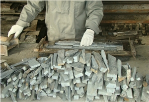 Grey Quartzite Wall Cladding, Stacked Stone Veneer, Manufactured Stone Veneer, Cultured Stone