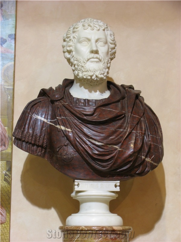 Roman Bust Statue Sculpture