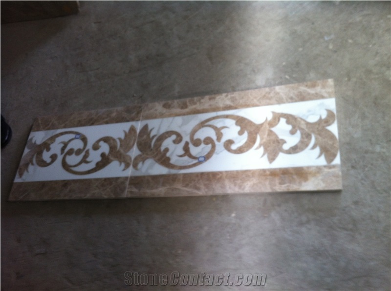 Water Jet Marble Border