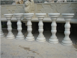 White Jade Marble Baluster for Stair