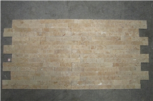 Yellow Limestone, Natural Culture Stone, Wall Cladding, Stone Panel