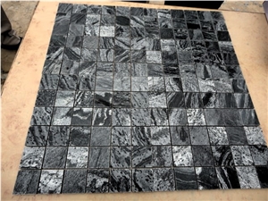 Ostrich Grey Slate Mosaic, Grey India Slate Mosaic