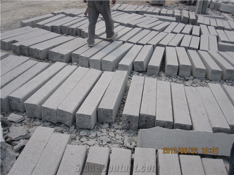 High Quality G603 Flamed Kerbstone from China