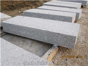New G603 Granite Flamed Block Steps