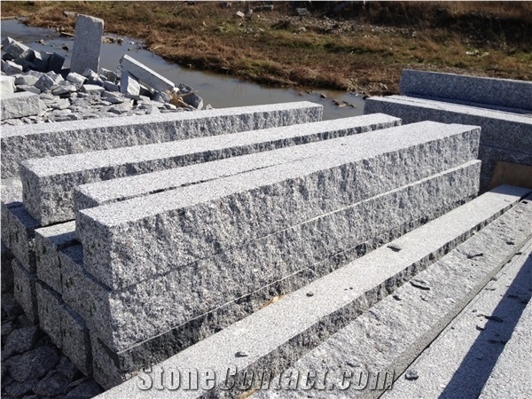 New G603 Granite Palisade,Two Sides Pineappled and Two Sides Bush Hammered