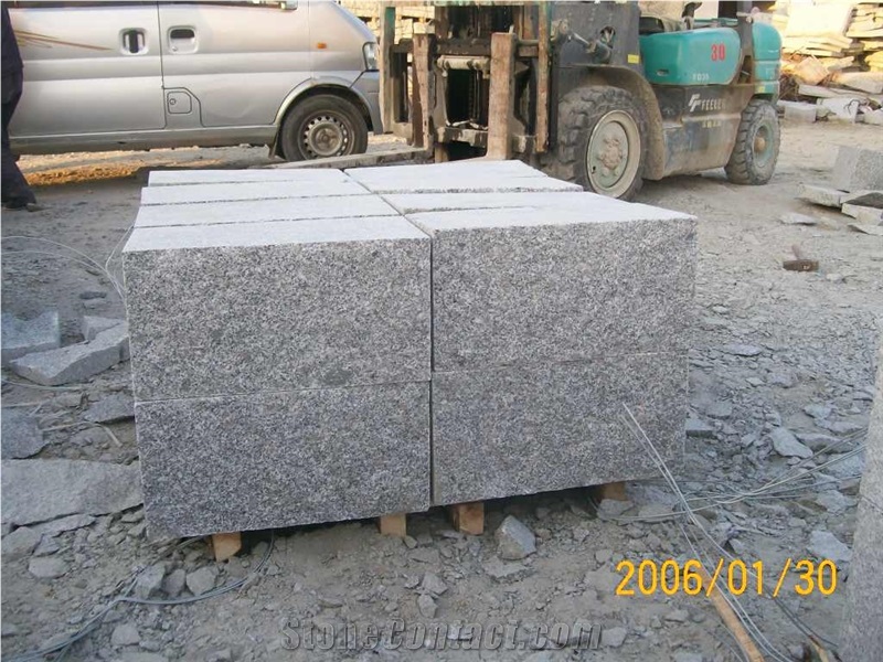 New G603 Grey Granite Mushroom Walling Stone Natural Quality