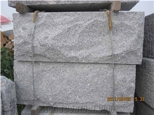 New G603 Light Granite Mushroomed Wall Stone